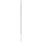 Ekena Millwork Fluted PVC Pilaster w/Standard Capital & Base, 4"W x 108"H x 2"P PILP04X108FL01-2 - alternate 5